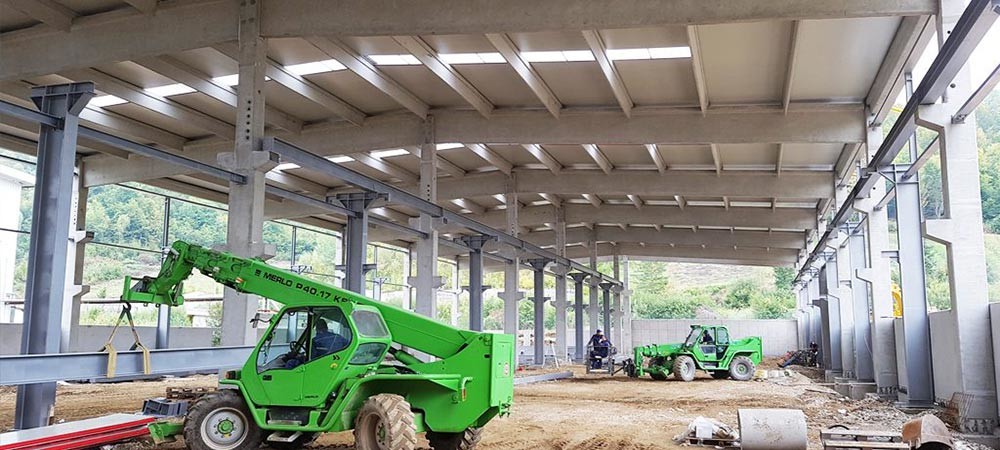 Construction of production facilities